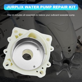 JURPLIX 61AW0078 Water Pump Impeller Kit Compatible with Yamaha 150 175 200 225 250 300 HP Outboard, 2/4 Stroke, Replaces 61A-W0078-A2/A3/A4-00, Sierra 18-3396-1