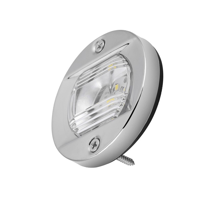 12V Marine Boat Transom White LED Stainless Steel Waterproof Anchor