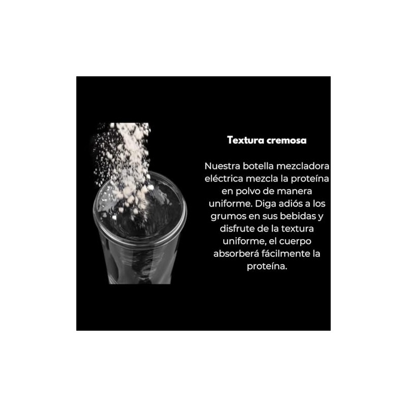 Vaso Shaker Mezclador De Proteina Electrico (Azul)