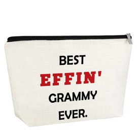 Best Grammy Gifts Makeup Bag Best Grammy Ever Gifts Funny Grandma Birthday Gifts Cosmetic Bag Mothers Day Gifts For Grammy Gifts For Grammy From Grandchildren Gift For Grammy Travel Make Up Pouch