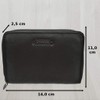 flevado Slim Small Lightweight Women's Leather Purse Practical Handy Design