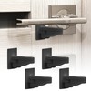 Heart of Tafiti 4 Pack Childproof Door Lever Lock, Baby