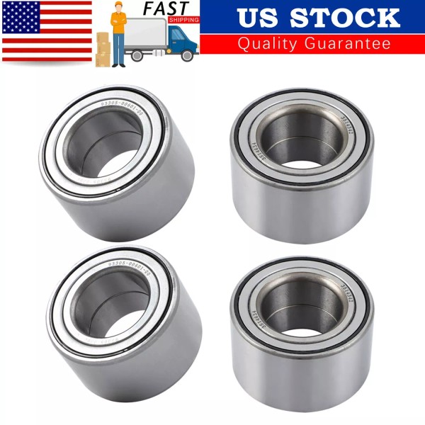 SPARKWHIZ (4) Front & Rear Wheel Bearings for 03-22 Yamaha