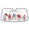 Ladybug Gnomes Daisy Car Windshield Sunshades Spring Summer Floral Sun