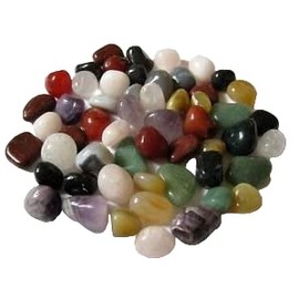 Viel Von Zehn Pure Heilung Multi Kristall Trommelsteine Reiki Crystal Healing Wellness