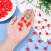 OLYCRAFT 100pcs Miniature Simulation Cherries Artificial Cherry Decorations 3D Cherry