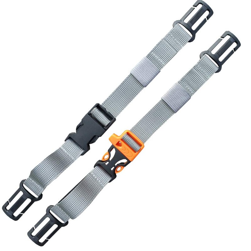 HDHYK 2 Packs Backpack Chest Strap- Nylon -Suitable for Webbing