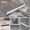 Mitclear Spazzola per Pavimenti con Manico Lungo(128cm), 2 in 1