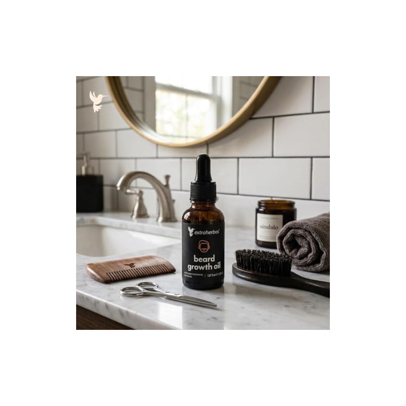 Extraherbos Aceite Capilar Orgánico 30ml - Con Romero, Coco MCT,