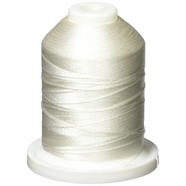 Robison-Anton Rayon Super Strength Thread, Solid Colors, 1100 Yard, Aspen White