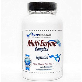 Multi-Enzyme Complex Vegetarian // 100 Capsules // Pure // by PureControl Supplements