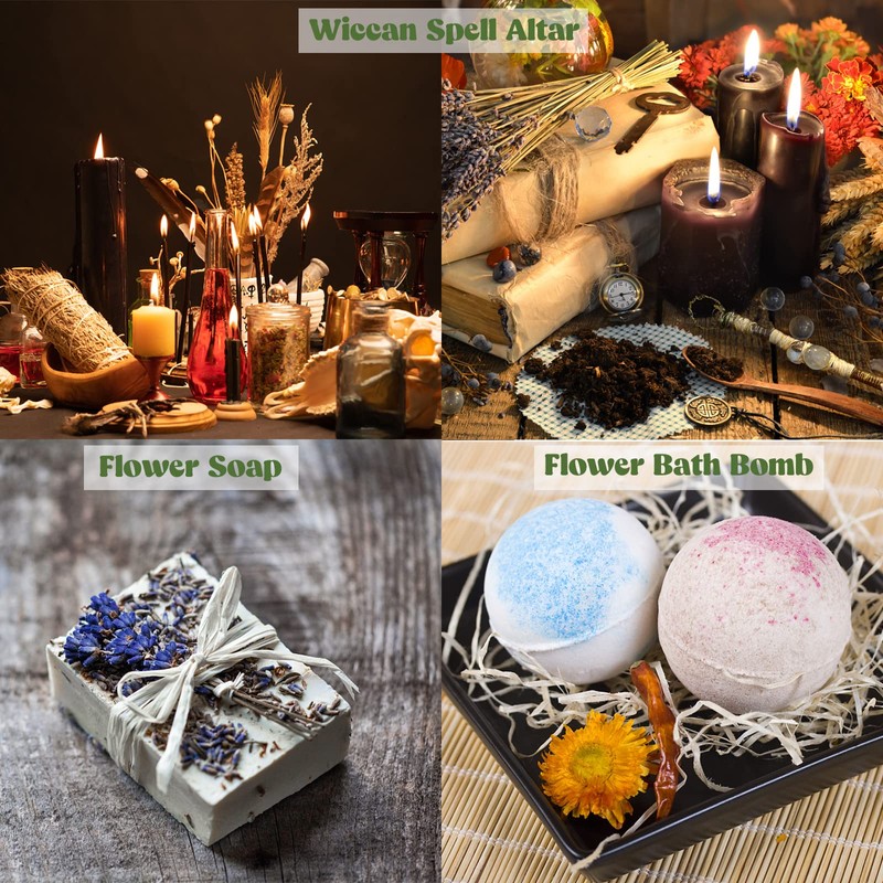Witchcraft Supplies Herbs Kit for Witch Beginners - 30 Pack