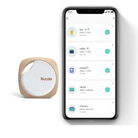 Focus Key Finder Item Finders, Bluetooth Tracker Item Locator with Key Chain for Gifts Keys Pet Wallets or Backpacks and Tablets (1 Pack-White)