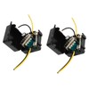 2Pcs Car Power Filter 12V Interference Proof Noises Reduction Reliable