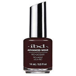 IBD Advanced Wear Pro Lacquer, Plum Raven, 0.5 Fluid Ounce