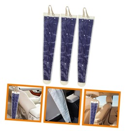 Ciieeo 3pcs Car Back Seat Umbrella Storage Pouch Organizer for Wet Umbrellas Multi Functional Backseat Storage Bag for Daily Use Travel