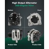 SCITOO Alternator Fit for Toyota for Previa/Estima 2.4L 2000-2006- 12V