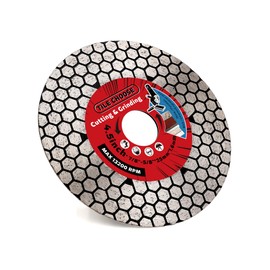 Casaverde 115mm Diamant-Trennscheibe,Doppelseitig zum Schneiden und Schleifen Granit Marmor Fliese Natursteine