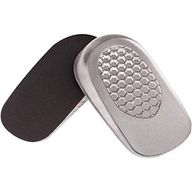 Corrective heel inserts - 1 Inch Gel Height Increase Insoles, Medical Heel Cushion Cups For Men