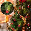 200pcs Christmas Ornament Hooks, 2.4x0.5 inch C Shaped Christmas Tree