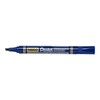 Pentel N860/4 Pack of 4 Permanent Markers Chisel Tip Black/Red/Blue/Green