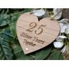 25th Year Silver Wedding Grandparents Anniversary Gift Plaque