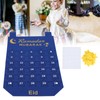 Eid Mubarak Advent Calendar Hanging Fabric Countdown Date Display Ramadan