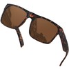 LYZOIT Extra Large Sunglasses for Big Wide Heads Mens Polarized