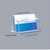 THE SMART WORKER Clear Acrylic Desktop Business Card Holder, Display