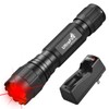 ULTRAFIRE Red LED Flashlight, 10W Single Mode Red Light Flashlight
