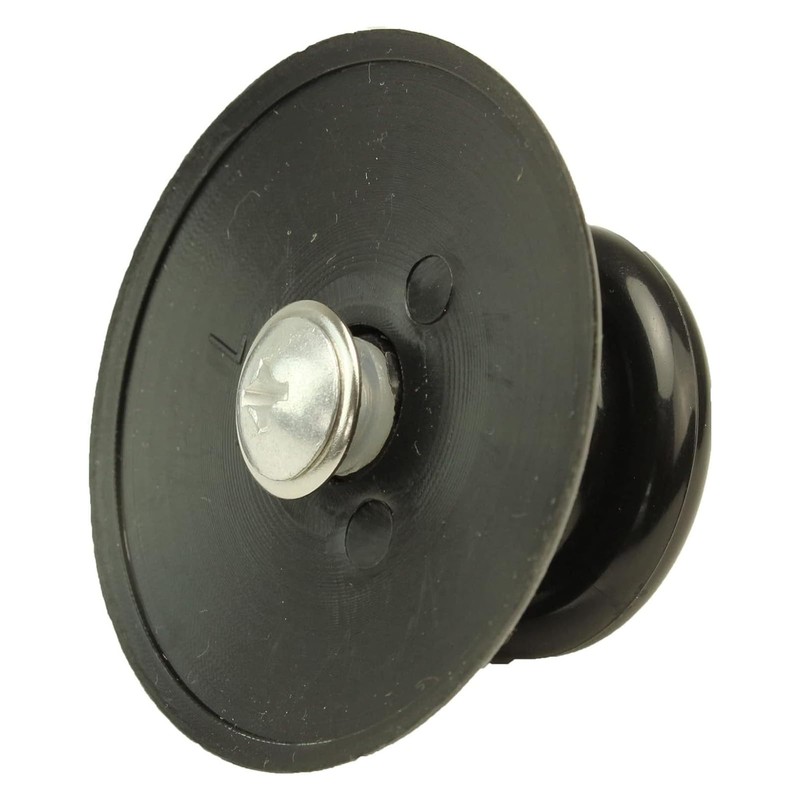 SPARES2GO Glass Lid Knob & Safety Skirt compatible with Morphy