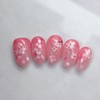 When the light pink light dances - Petite Oval /