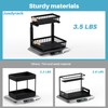 1 Packs 2 Tier Under Sink Organizers – Upgraded 3.0