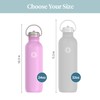 Lifefactory Stainless Steel Vacuum Insulated Sports Bottle with Straw Cap,