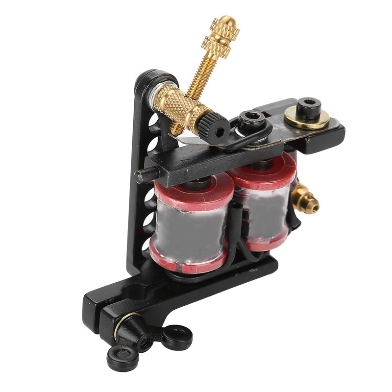 10 Wraps Professional Liner Shader Tattoo Iron Machine Gun Copper