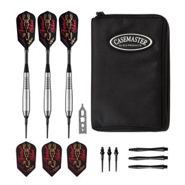 Viper Fatal Shot 18 Gram Soft Tip Darts & Casemaster Select Black Dart Case