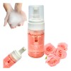 Lash Shampoo Espuma Limpiadora Para Extensiones De Pestañas Blanco D