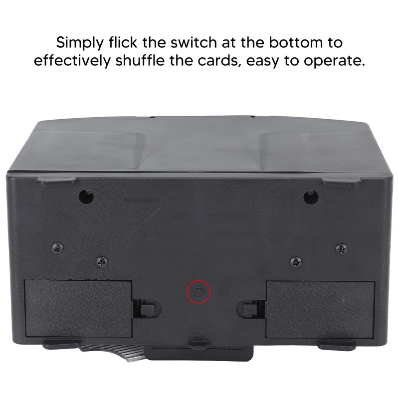 Automatic Card Shuffler 4 Decks of Cards Battery Operated Rapid
