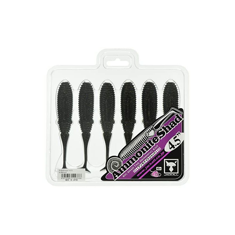 JACKALL Worm Ammonite Shad 4.5" Kinkro Shad