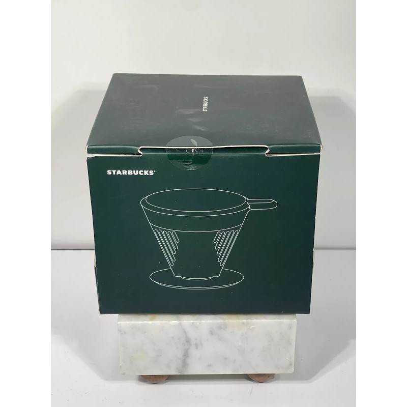 Starbucks Black Pour Over Set Coffee Funnel Brewing Manual Coffee