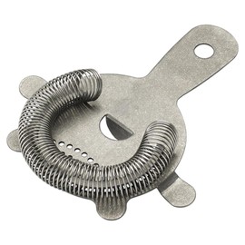 Soro Essentials- 5 3/4” Stainless Steel 4 Prong Bar Strainer Crafted Steel- Cocktail Strainer Bar Strainer Spoon for Cocktail Shakers Mixing Glasses Cocktail Drinks Home Bar Restaurants