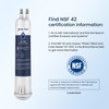 GLACIER FRESH EDR3RXD1 Compatible with 4396841 Refrigerator Water Filter, KAD3RXD1,