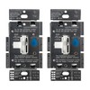 Lutron Ariadni/Toggler LED+ Dimmer Switch for Dimmable LED, Halogen and