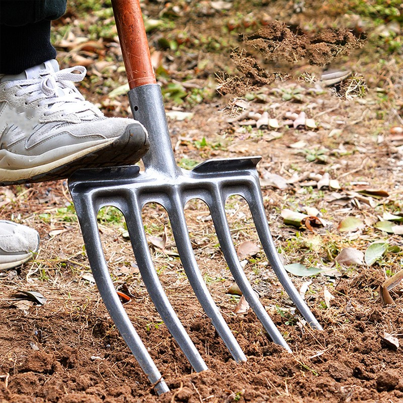 Digging Fork High Carbon Steel Strong Strength Corrosion Prevention Anti