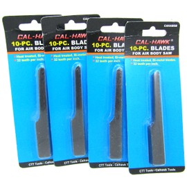 40PC AIR BODY SAW BLADES 32TPI BI-METAL black reciprocating
