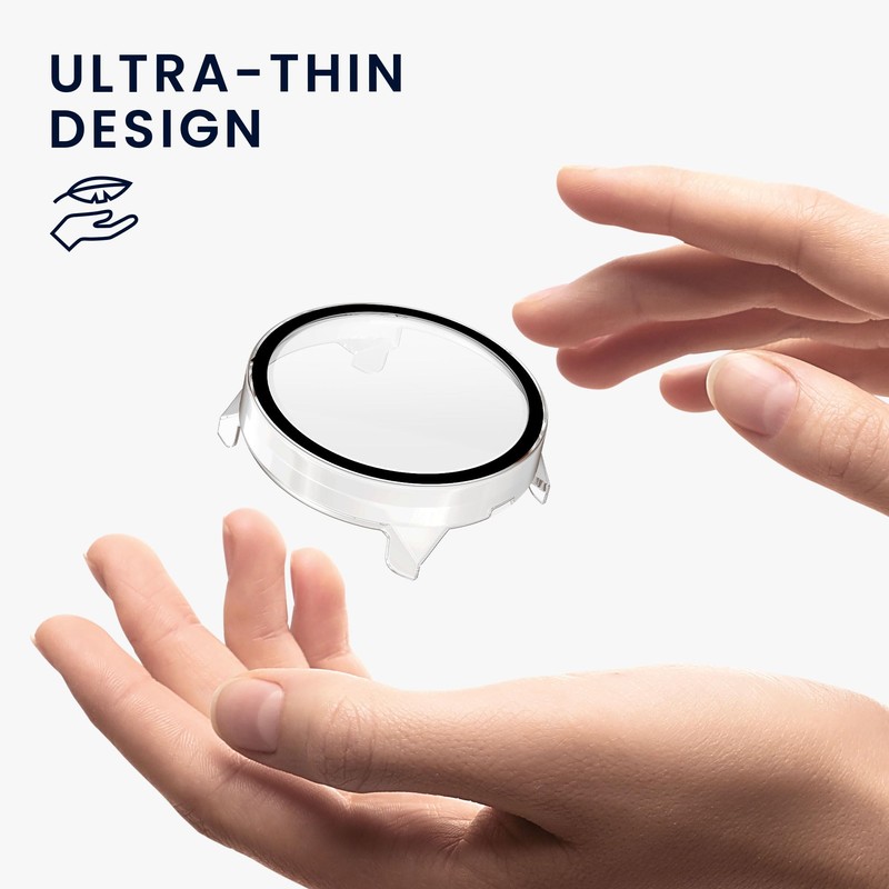 kwmobile Cover Comaptible with Suunto Vertical Covers - 2x Tempered