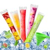 Pack of 200 Popsicle Bags, Pop Mould Bags, Popsicle Shape