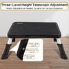 3-Level Adjustable Folding Step Stool for Adults & Seniors –