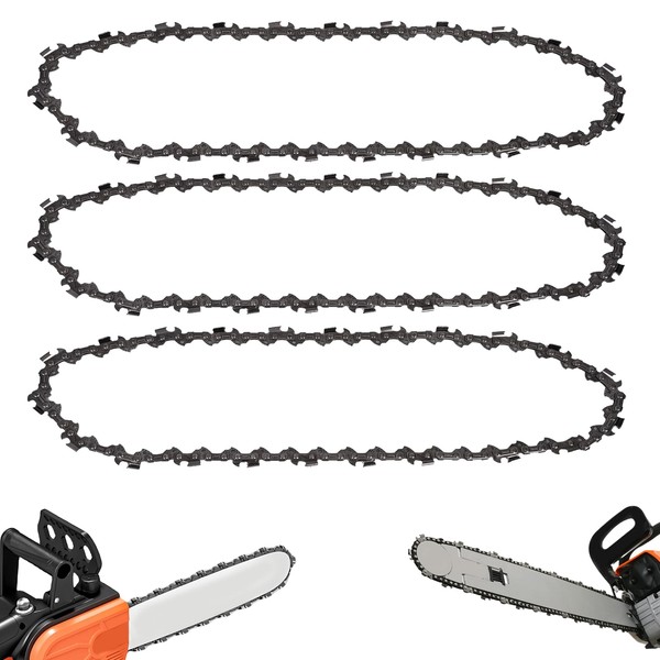 Saw Chains 30 cm, Pack of 3 3/8 Inch LP