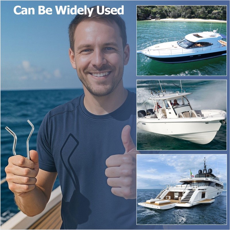 Boat Deck Plate Key - Adjustable Spanner Wrench for 3",